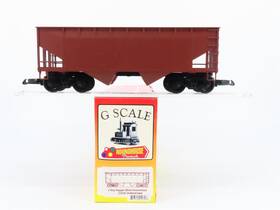 G4230 Roundhouse G Scale Undecorated 2-bay Open Hopper Car