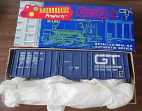 3622 Roundhouse Products Ho 50ft Fmc Plug Door Box Car Grand Trunk 3622 Roundhouse Products Ho 50ft Fmc Plug Door Box Car Grand Trunk