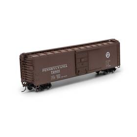 Rnd15099 Roundhouse Ho 50ft Ps-1 Single Sliding Door Box Prr #72801 Rolling Rnd15099 Roundhouse Ho 50ft Ps-1 Single Sliding Door Box Prr #72801 Rolling