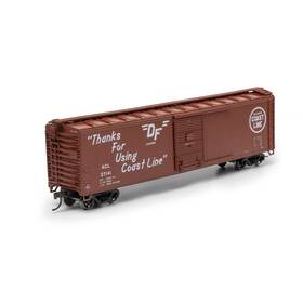 Rnd15104 Roundhouse Ho 50ft Ps-1 Single Sliding Door Box Acl #37141 Rolling