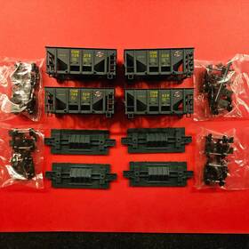 932-9052 Roundhouse / Walthers Ho Scale 24ft Ore Car Kits Chicago And North Western Set Of 4
