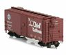 Rr-34001-5 Red Caboose Test Santa Fe Single Door Box