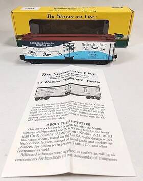 00487 S-helper Scale 40ft Wooden Inch Billboard Reefer Gerber Nib