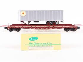 00306-9 S-helper Service Scale Showcase Line Prr Flat Car #92763 With Trailer