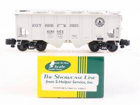 630071 S-helper Service 01849 Scale Showcase B&o Baltimore And Ohio 2-bay Covered Hopper