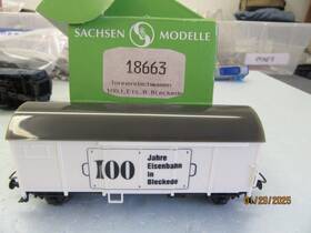 18663 Sachsen Modelle Ho - Sachsem Special Edition Box Car Inch Zentrum Der Elbtalaue Lnib