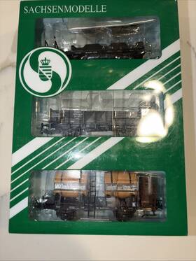 3-teilig Sachsenmodelle 012274141095 14109 H0 L Nderbahn-g Terwagen Set Ep. Iib