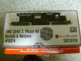 Scale Trains Rivet Counter Sxt30718 Ho Norfolk Western N&w Sd40-2 Dcc And Sound #6074