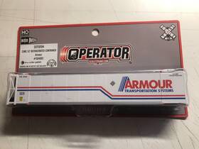 Scale Trains Stx10195 Ho Cimc 53ft Armour Refrigerated Shipping Container With Sound