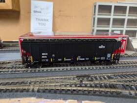Sxt30306 Scaletrains.com Cs Scale Trains Thrall 4427 Carbon Black Hopper Srcx Sid Richardson #3076 Sxt30306 Scaletrains.com Cs Scale Trains Thrall 4427 Carbon Black Hopper Srcx Sid Richardson #3076