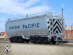Sxt32293 Scaletrains.com Rivet Counter Ho Union Pacific Silver Diesel Fuel Tender