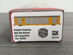 Sxt-32144 Scaletrains Ho Scale Sxt32144 Greenbrier Gund. Multi-max Autorack Csx #695492