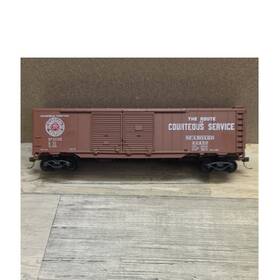 Seaboard Railroad 22450 Ho Box Car Brown Plastic 3-rail Analog Mpn