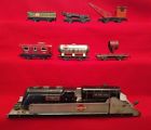 See Description. Marx Freight Train Set With Bridge
