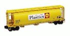 6-17155 Shell Lionel 3-bay Hopper - Cylindrical