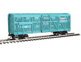 Sohni-wicke 616374100132 Waltherstrainline Ready To Run New York Central Stock Car 40ft Jade Green