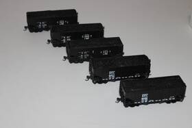 10124 Stewart Fishbelly 55 Ton 6 Panel 2 Bay Hopper Atlantic Coast Line Lot Of Five