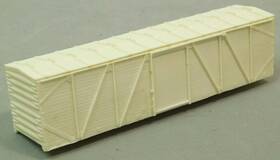 Ho-1051 Sylvan Scale Models Used Cnr 1929 Single Sheathed 40ft Box Car Kit W/