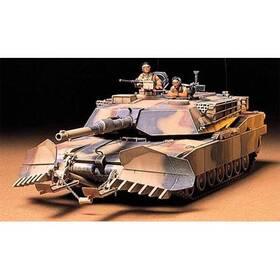 Tam35158 Tamiya America Inc 1/35 Us M1a1 Abrams With Mineplow Plastic Models