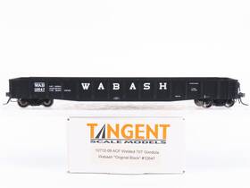 10712-09 Tangent Ho Scale Wab Wabash Railroad Open Gondola #12647