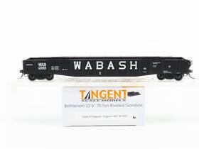 10924-03 Tangent Ho Scale Wab Wabash Bethlehem Steel 52ft 6 Inch Gondola #12959