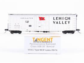 14014-02 Tangent Ho Scale Lv Lehigh Valley 50ft Single Door Box Car #7104