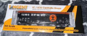 32112-10 Tangent Ic Icg 3834 Quad Coal Hopper #363039 With A Topper