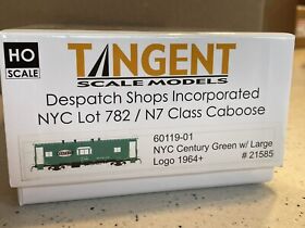 60119-01 Tangent New York Central Green Bay Window Caboose Nyc Penn Conrail