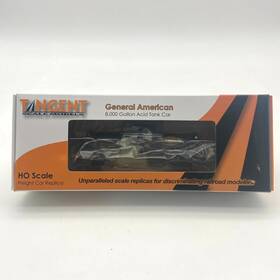 13013-01 Tangent Scale Models Ho General American 8000 Gal Acid Tank Car Gatx Dow 24953