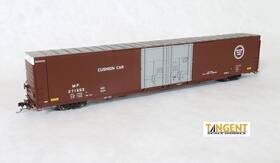 Mp271658 Tangent Scale Models 25031-06 Ho Greenville 86 Double Plug Door Box Missouri Pacific