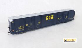 25517 Tangent Scale Models Csx Greenville 86ft High Cube Box Car Ho Csxt