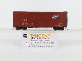 26011-03 Tangent Scale Models Ho Cnw Chicago And North Western Ps-1 40ft Box Car #24137