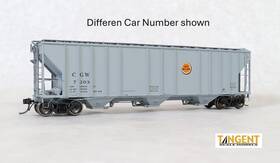Tangent Scale Models 28012-10 Ho Models-28012-10 Cgw General American Covered Hopper-cgw