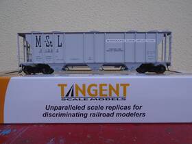 35012 Tangent Scale Models Minneapolis And St Louis Ps-2 3215 Covered Hopper M&stl