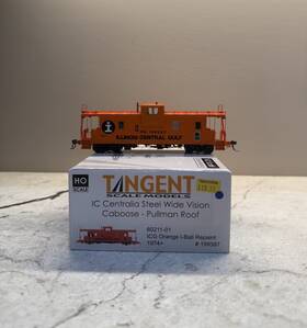 60211 Tangent Scale Models Illinois Central Orange Ic Centralia Steel Wide Vision Caboose Ho