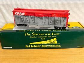 277465 The Showcase Line 01984 S Helper Scale Canadian Pacific Stock Car #2