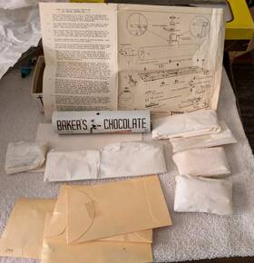 B-705 Thomas Industries Trains Ho Bakers Chocolate Tank Car Rare Vintage Nos