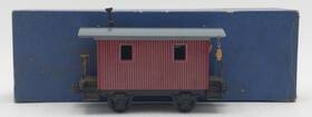 Tp-1008 Thomas Industries Vintage O Postwar Template Caboose/box Tp-1008 Thomas Industries Vintage O Postwar Template Caboose/box