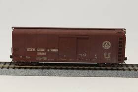 381245 Tid Ho Scale 40ft Wagon Top Box Car Baltimore And Ohio B&o Red