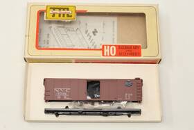 Tm 2058 Ho Scale Train Miniature 40ft Steel Box Car New York Central Nyc 97056 Kit