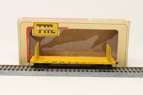 2902 Tm 7145 Ho Train Miniature 42ft Bulkhead Flat Car Maine Central Mec Built