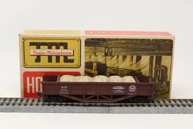 Mw356 Tm Ho Train Miniature 5552 Ballast Work Car With Load Southern Pacific Sp