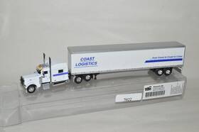 7022 Ton Ho 1/87 Trucks Nft Stuff Coast Logistics Peterbilt Tractor With 53ft Trailer