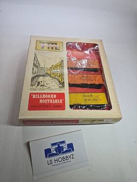 8703 Train Miniature Ho Miniatures Collectors Santa Fe 3 Billboard Reefer Freight Car Kits