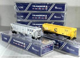 24424-01 Trainworx N Scale Ps2cd Covered Hopper Csxt 24424-1