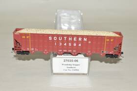 27035-06 Trainworx N Scale Greenville 7000 Woodchip Hopper Car Train Southern Ry 134584