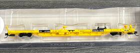 28545-21 Trainworx N Scale #28545-21 85 Flat Car Trailer Train #477098 Nos