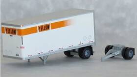 42885-03 Trainworx N Yellow Pup Trailer #126669