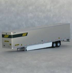 45393-03 Trainworx 45392-03 N-scale #45393-03 Abf 53ft Dry Van Semi Trailer With Skirts #660435