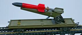 R.216k Tri-ang Hornby Ho Oo Tactical Rocket Launcher Battlespace Boxed Original